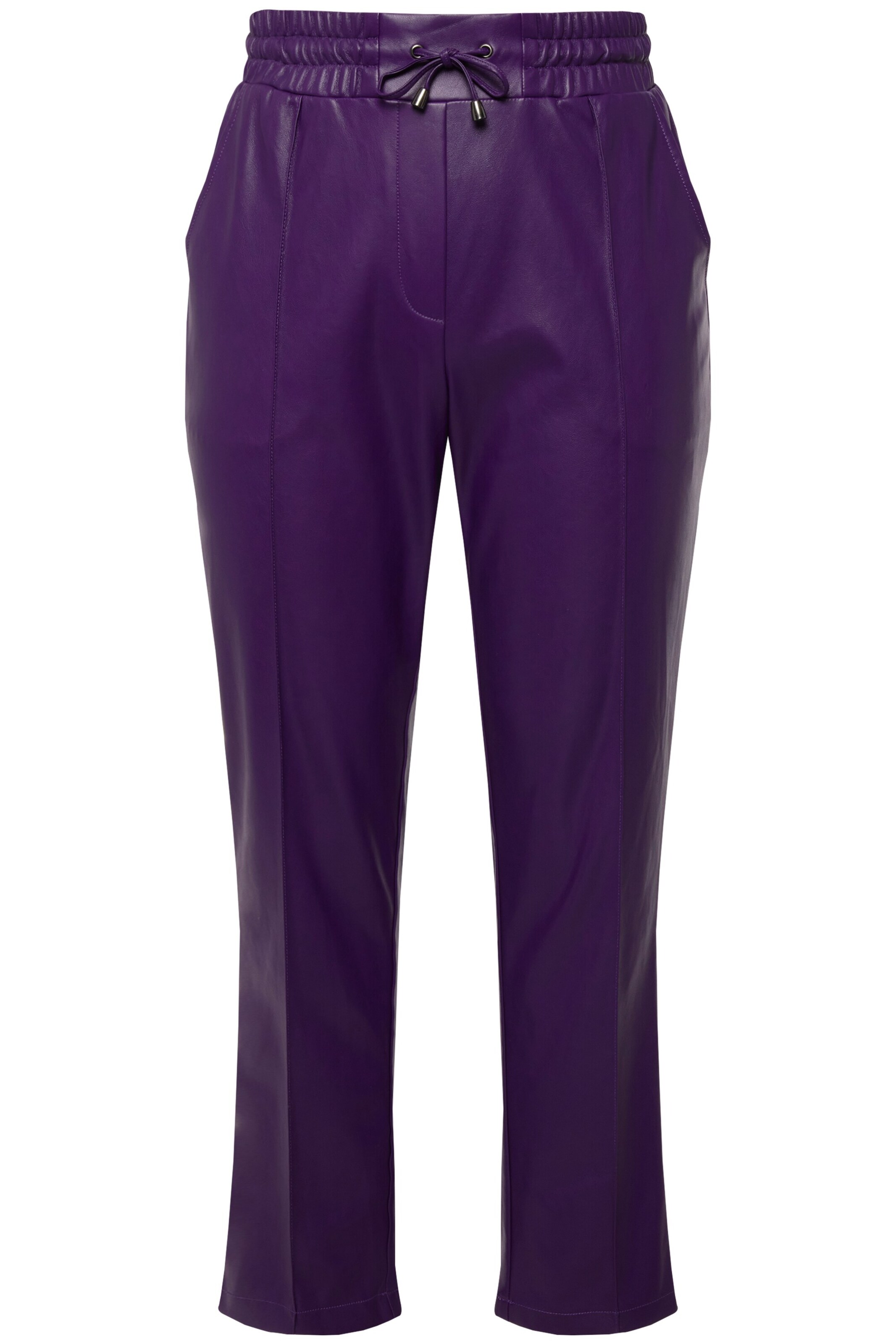 Ulla Popken Hose in Lila: Vorderseite