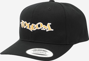 Volcom Cap in Schwarz: predná strana