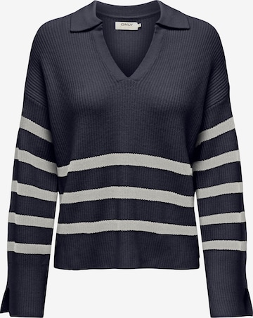 ONLY Sweater 'MONNA' in Blue: front