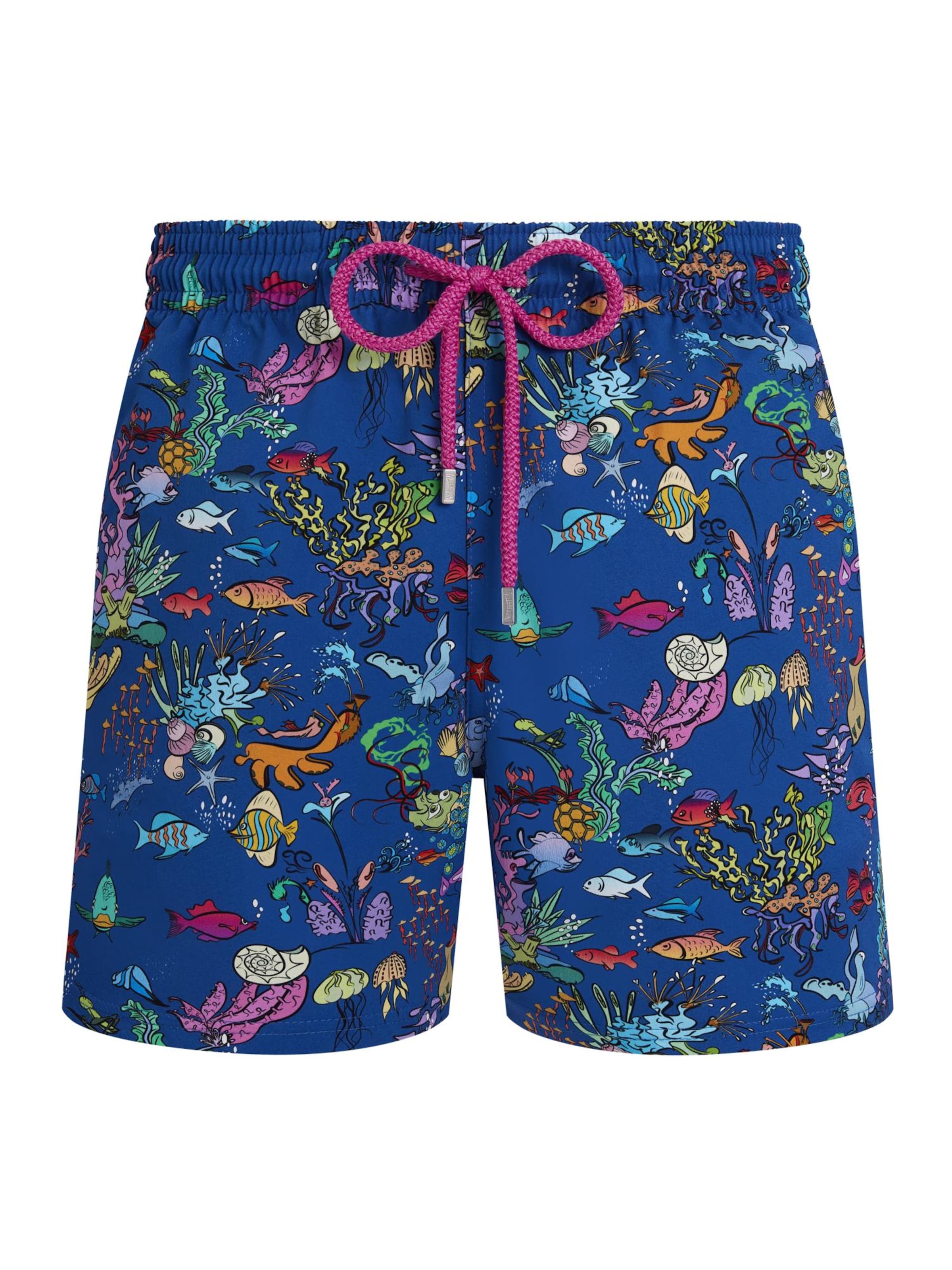 Vilebrequin Board Shorts in Blue: front