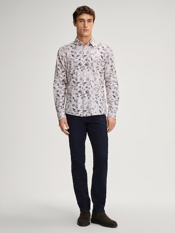 JOOP! Jeans Regular Fit Hemd 'Hansen' in Beige