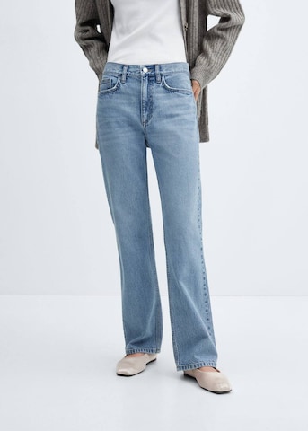 MANGO Loose fit Jeans 'Matilda' in Blue: front