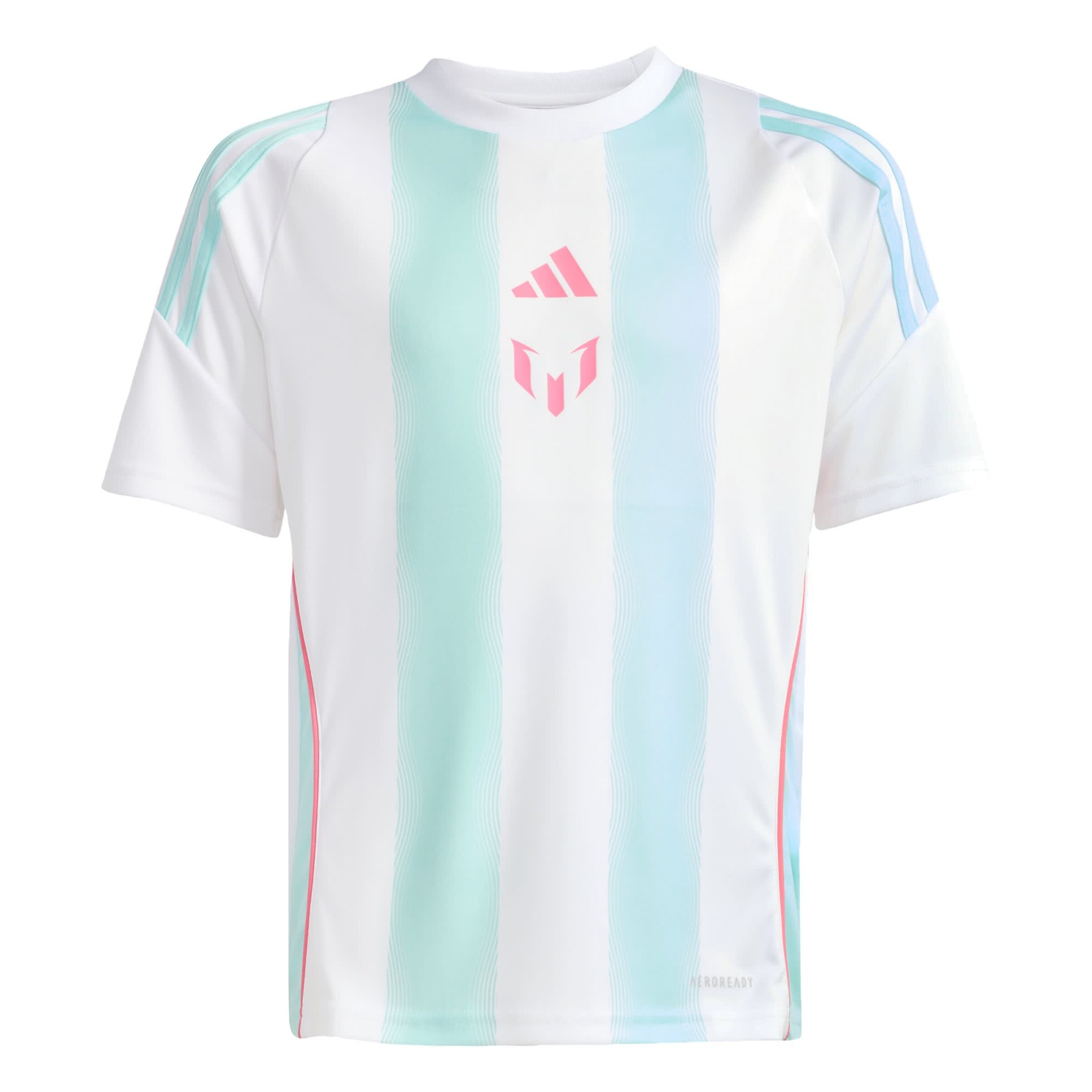 T-Shirt fonctionnel 'Messi' ADIDAS PERFORMANCE en blanc : devant