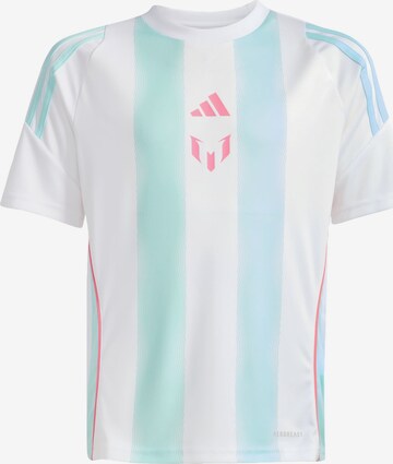 ADIDAS PERFORMANCE Performance Shirt 'Messi' in White: front