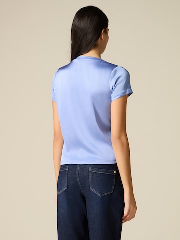 Camicia da donna di oltre in blu