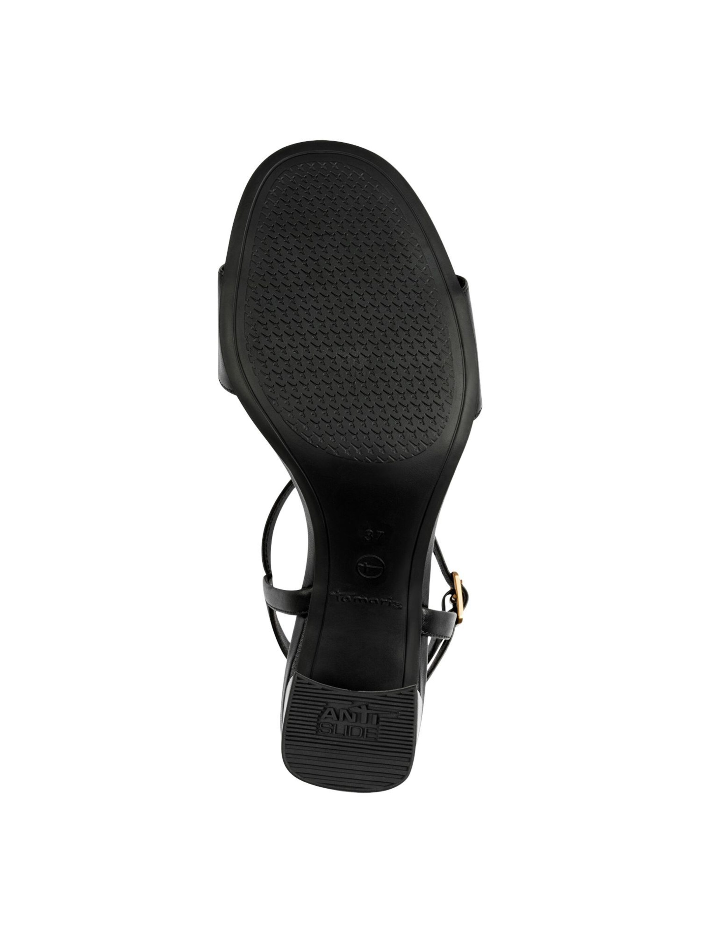 Sandales à lanières Tamaris en noir