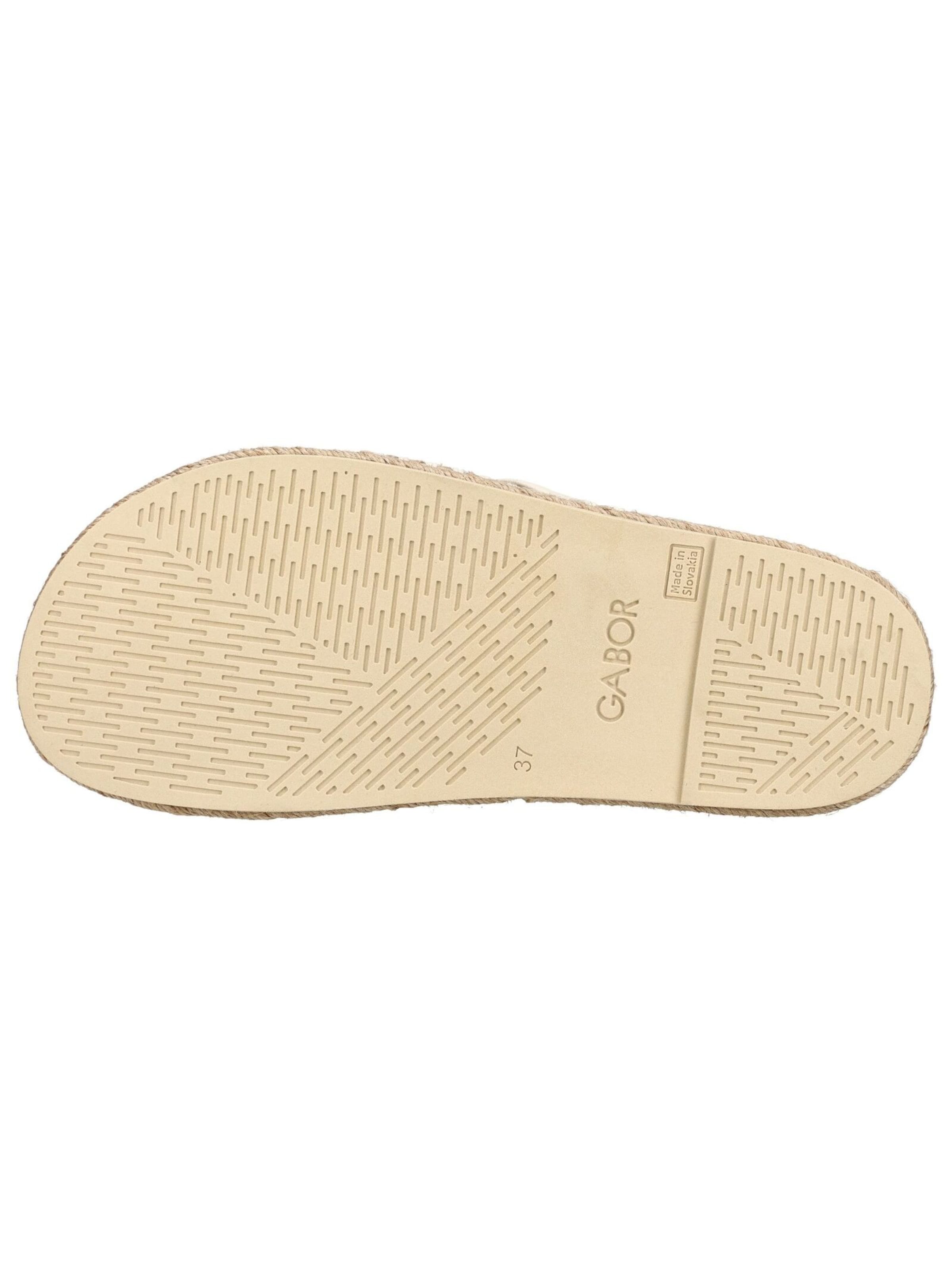GABOR Pantolette in Beige