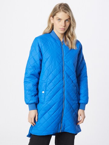 b.young Between-Seasons Coat 'CANNA' in Blue: front
