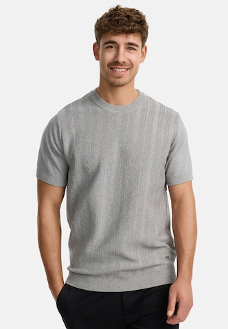 INDICODE JEANS Shirt 'Varson' in Grijs: voorkant