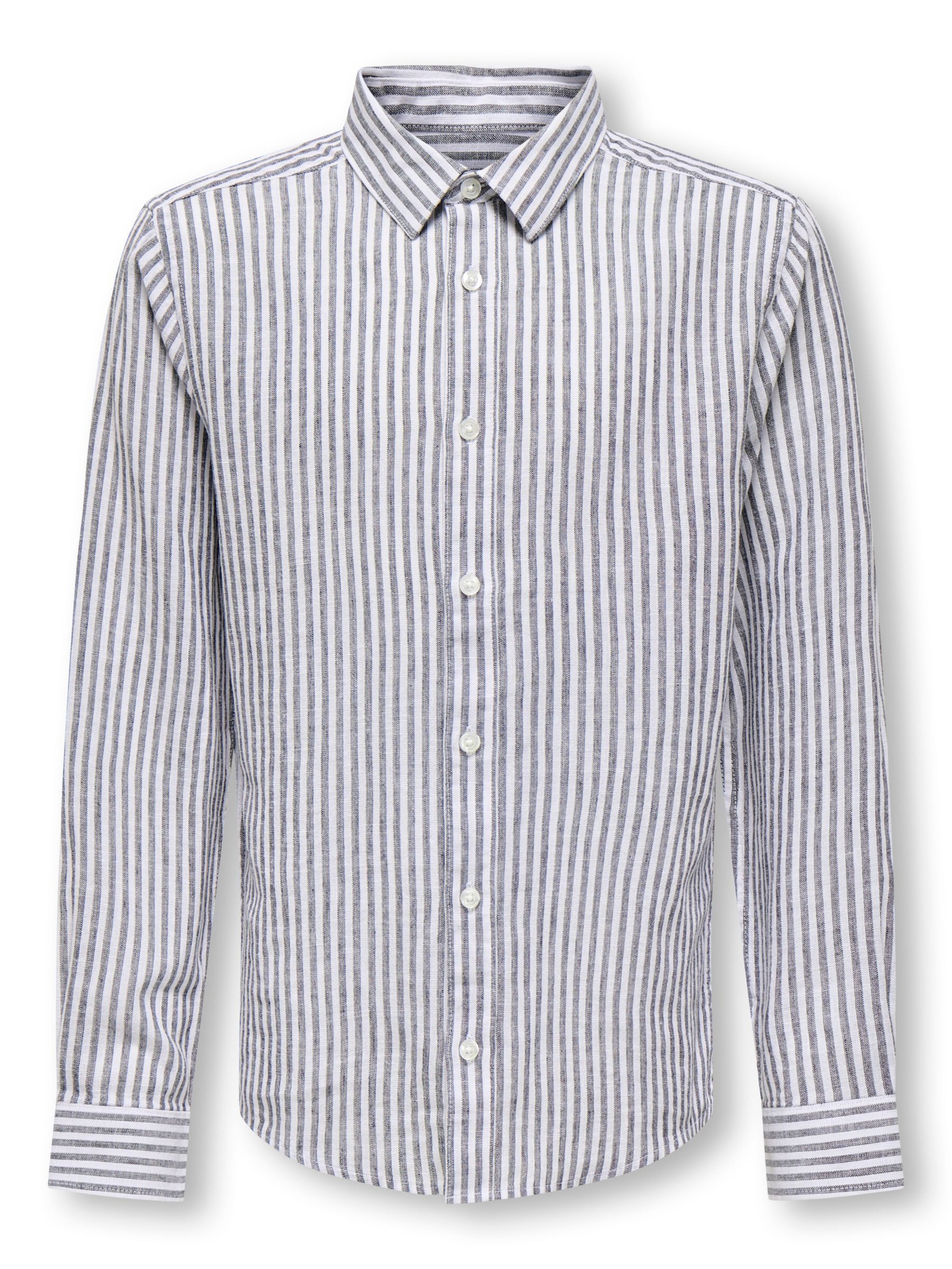 Only & Sons Junior Slim Fit Skjorte 'OSJCaiden' i blå: forside