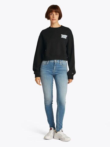 Tommy Jeans Μπλούζα φούτερ σε μαύρο