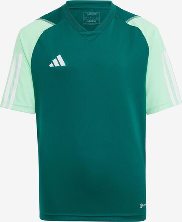 ADIDAS PERFORMANCE Functioneel shirt 'Tiro 23' in Groen: voorkant