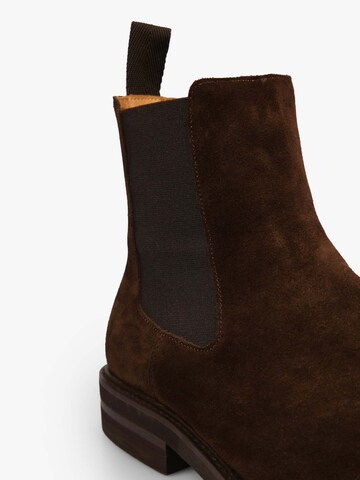 Scalpers Chelsea boots i brun