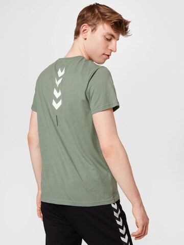 Hummel - Camiseta funcional en verde