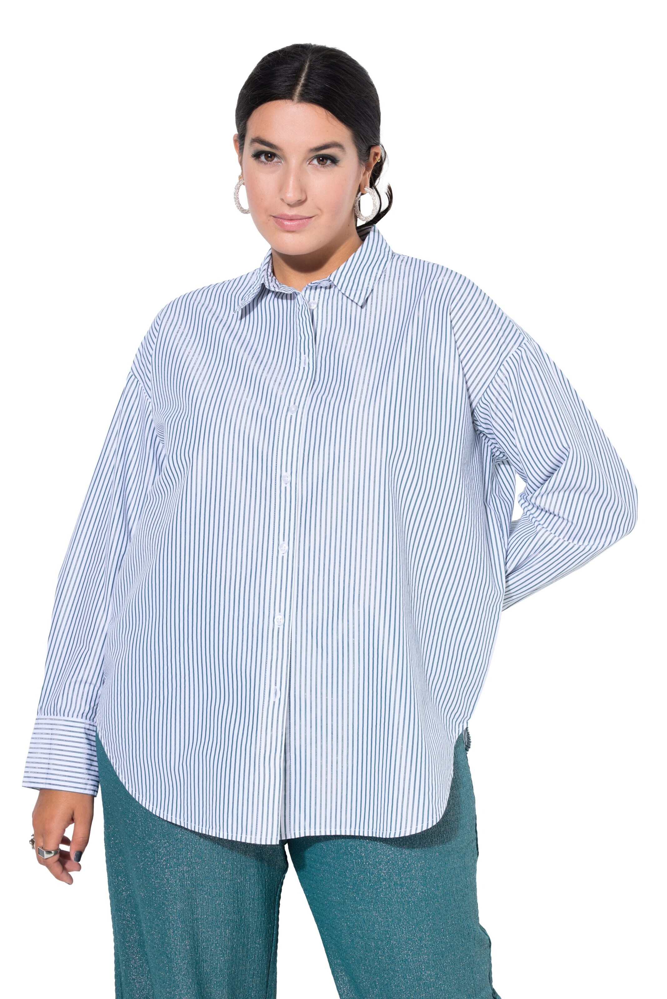 Studio Untold Bluse in Grün: Vorderseite