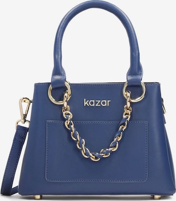 Kazar - Bolso de mano en azul: frente