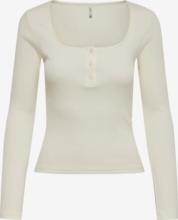 ONLY - Camiseta 'Nessa' en beige: frente