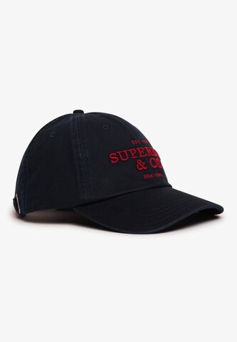 Superdry & Co Pet in Blauw: voorkant
