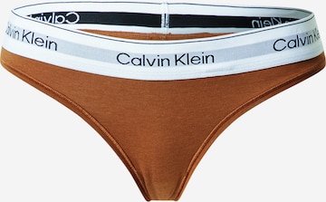 Calvin Klein Underwear String i brons: framsida