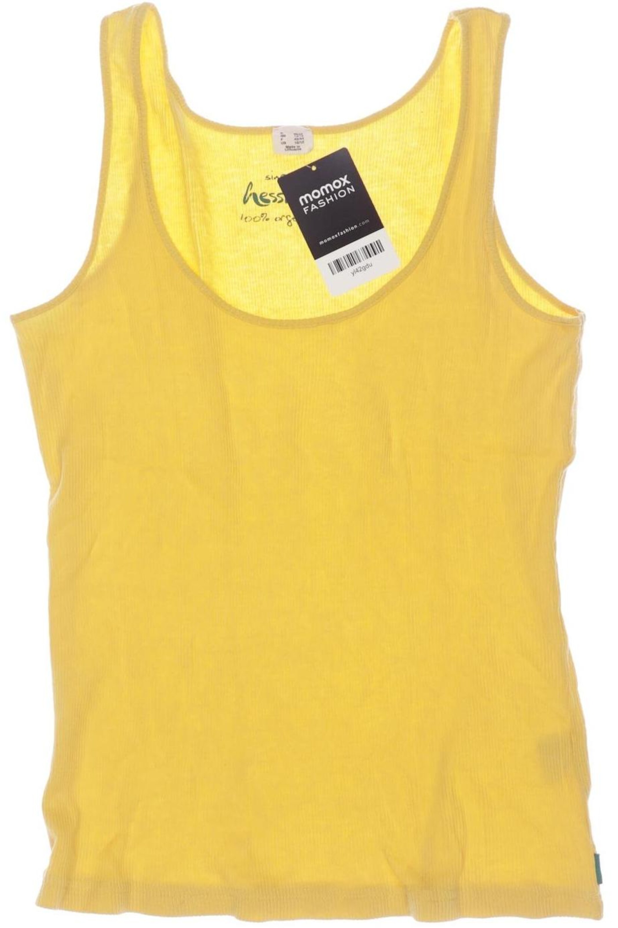 hessnatur Top & Shirt in L in Yellow: front