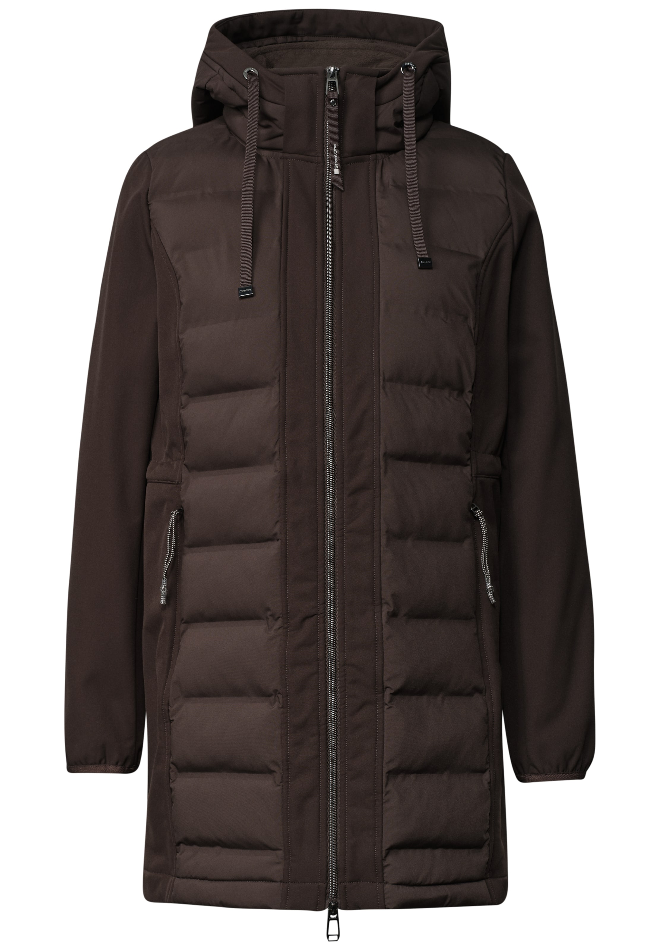 STREET ONE Between-Season Jacket in Brown: front