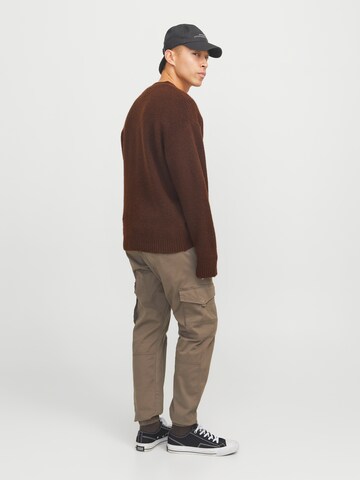 Coupe slim Pantalon cargo 'JJIPaul JJFlake' JACK & JONES en gris