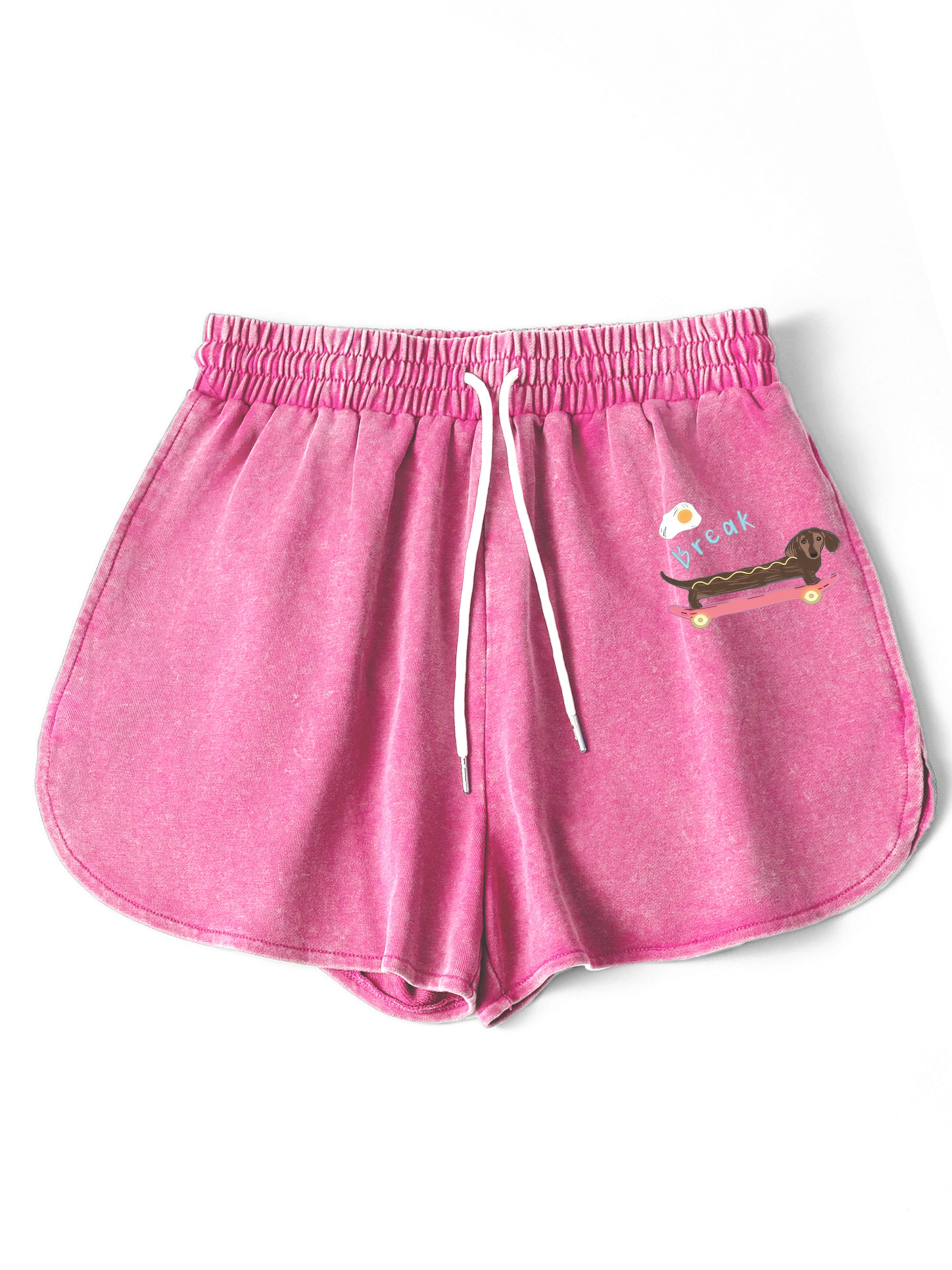 Loosefit Pantalon GORHEY en rose : devant