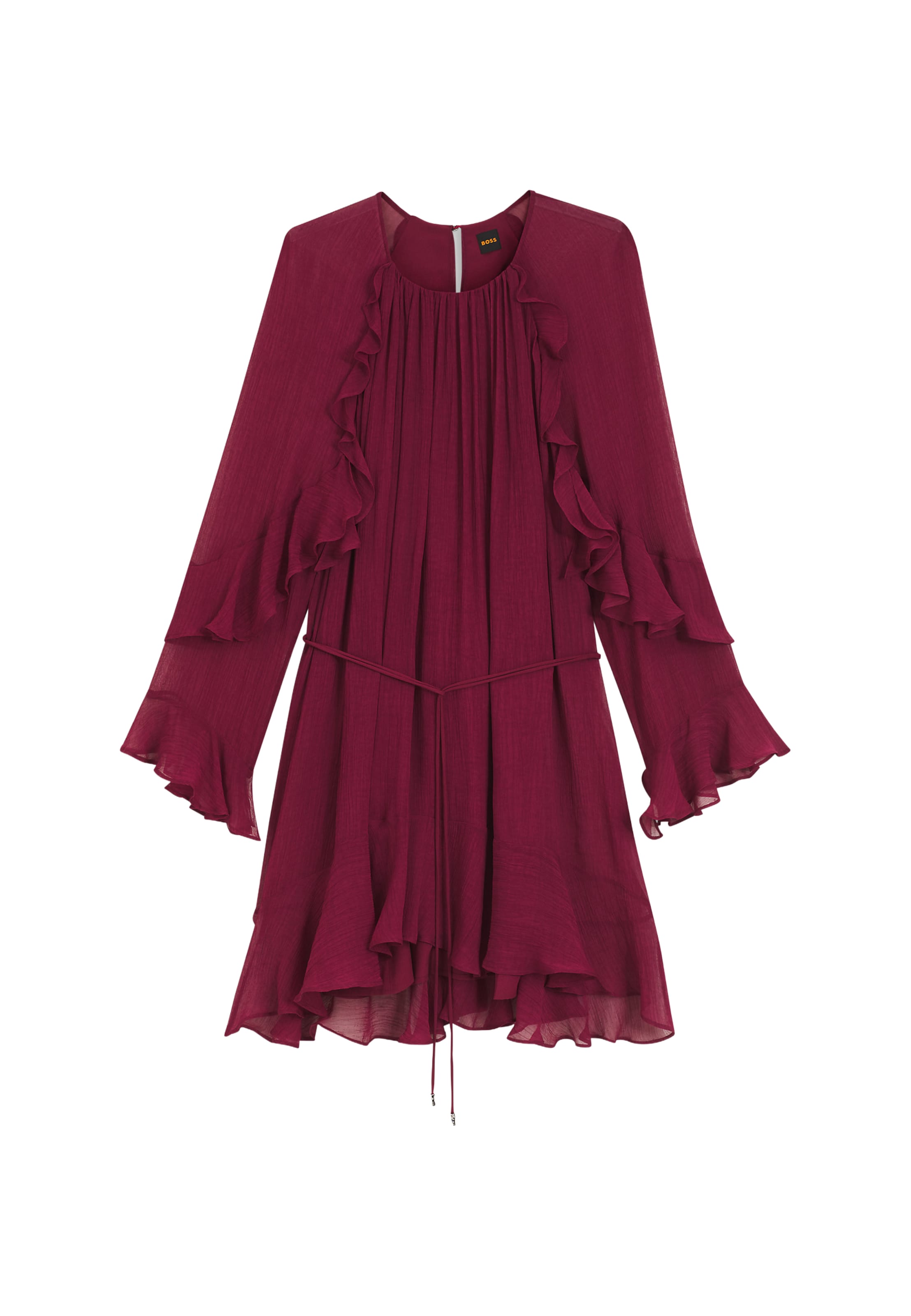 Robe 'C_Dredia' BOSS en rouge : devant