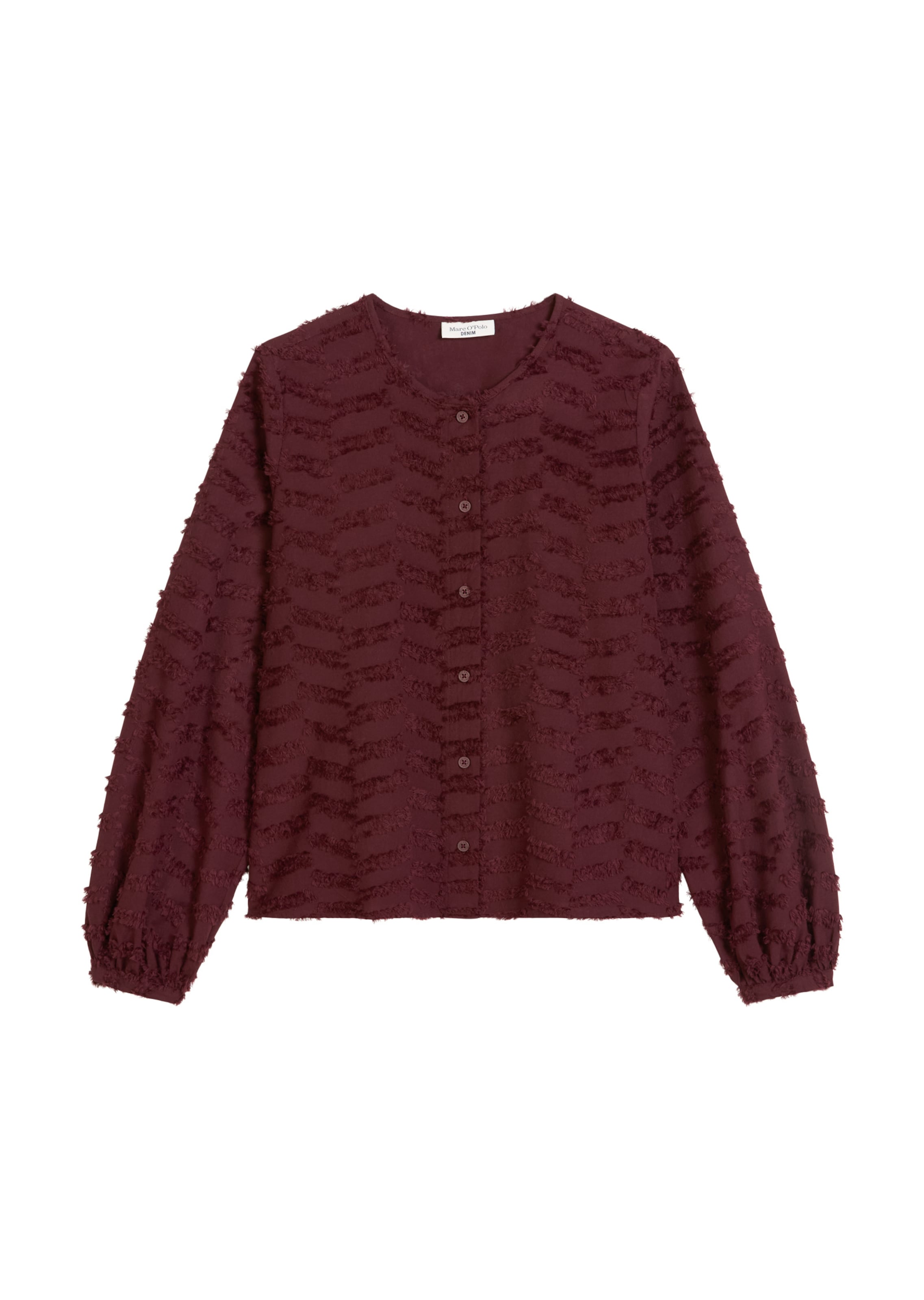 Marc O'Polo DENIM Blouse in Rood: voorkant