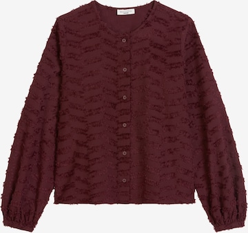 Marc O'Polo DENIM Bluse in Rot: Vorderseite