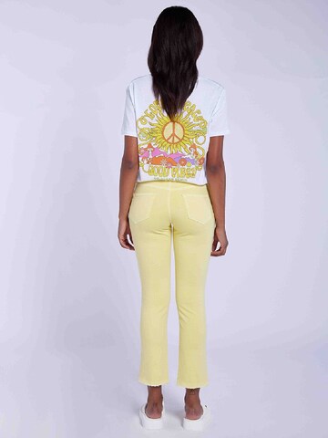 Goldgarn Regular Jeans 'ROSENGARTEN' in Yellow