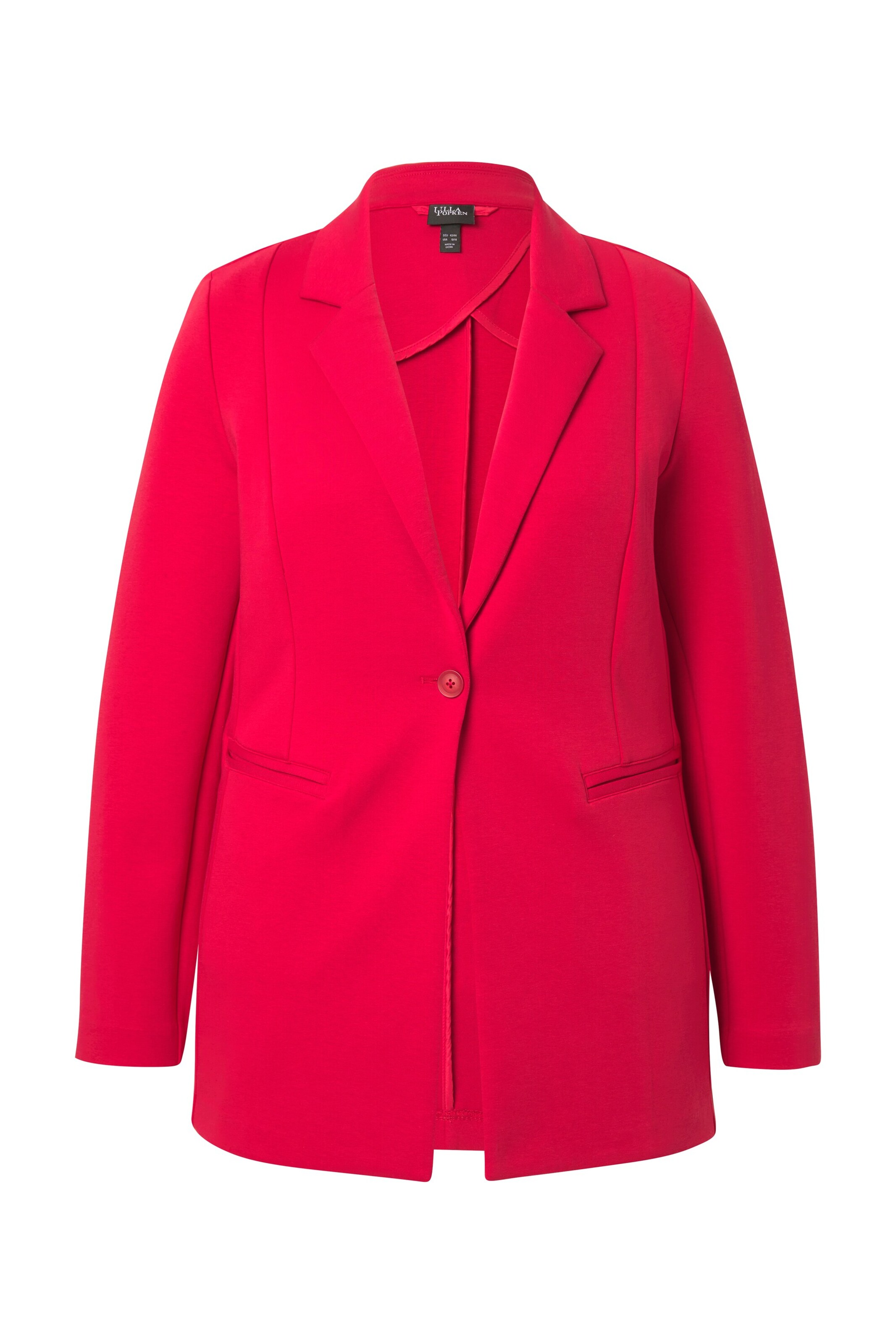 Ulla Popken Blazers in Rood: voorkant
