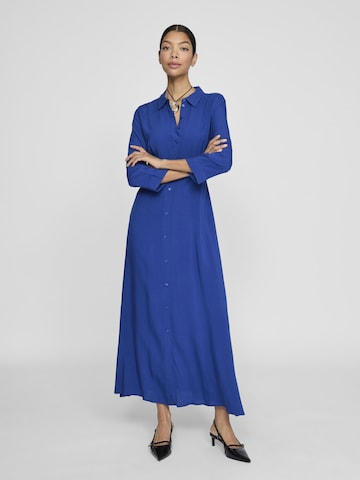 VILA Blousejurk in Blauw: voorkant