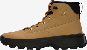 Jordan Lace-Up Boots 'Remix' in Grey: front