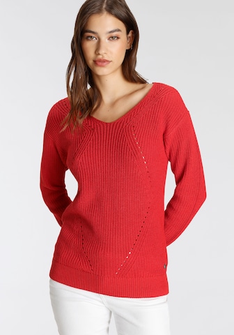 TAMARIS Sweater in Red: front