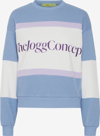 The Jogg Concept Sweatshirt in blau / lila / weiß, Produktansicht