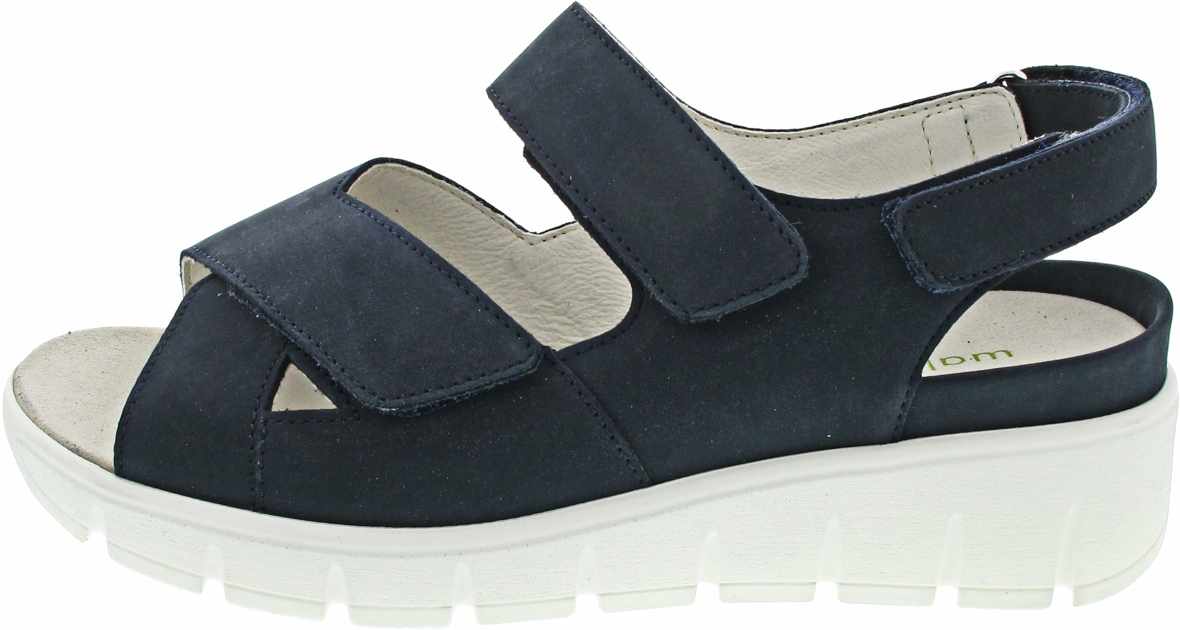 WALDLÄUFER Strap sandal in Blue: front