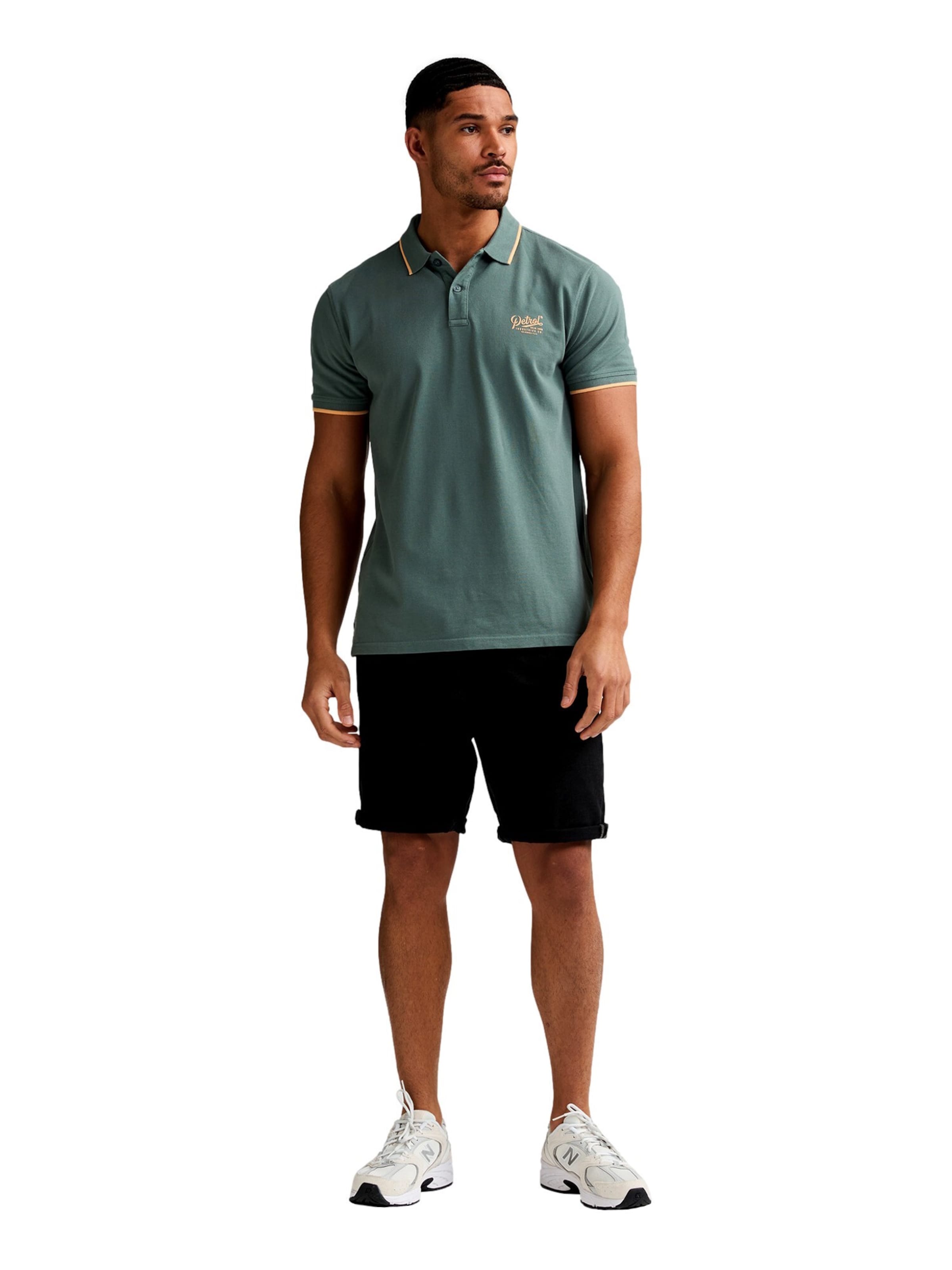 T-Shirt Petrol Industries en vert