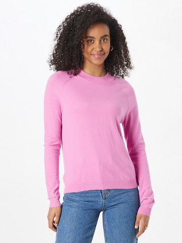 VERO MODA Sweater 'HAPPINESS' in Purple: front