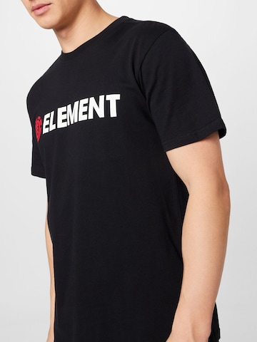 ELEMENT T-Shirt 'BLAZIN' in Schwarz