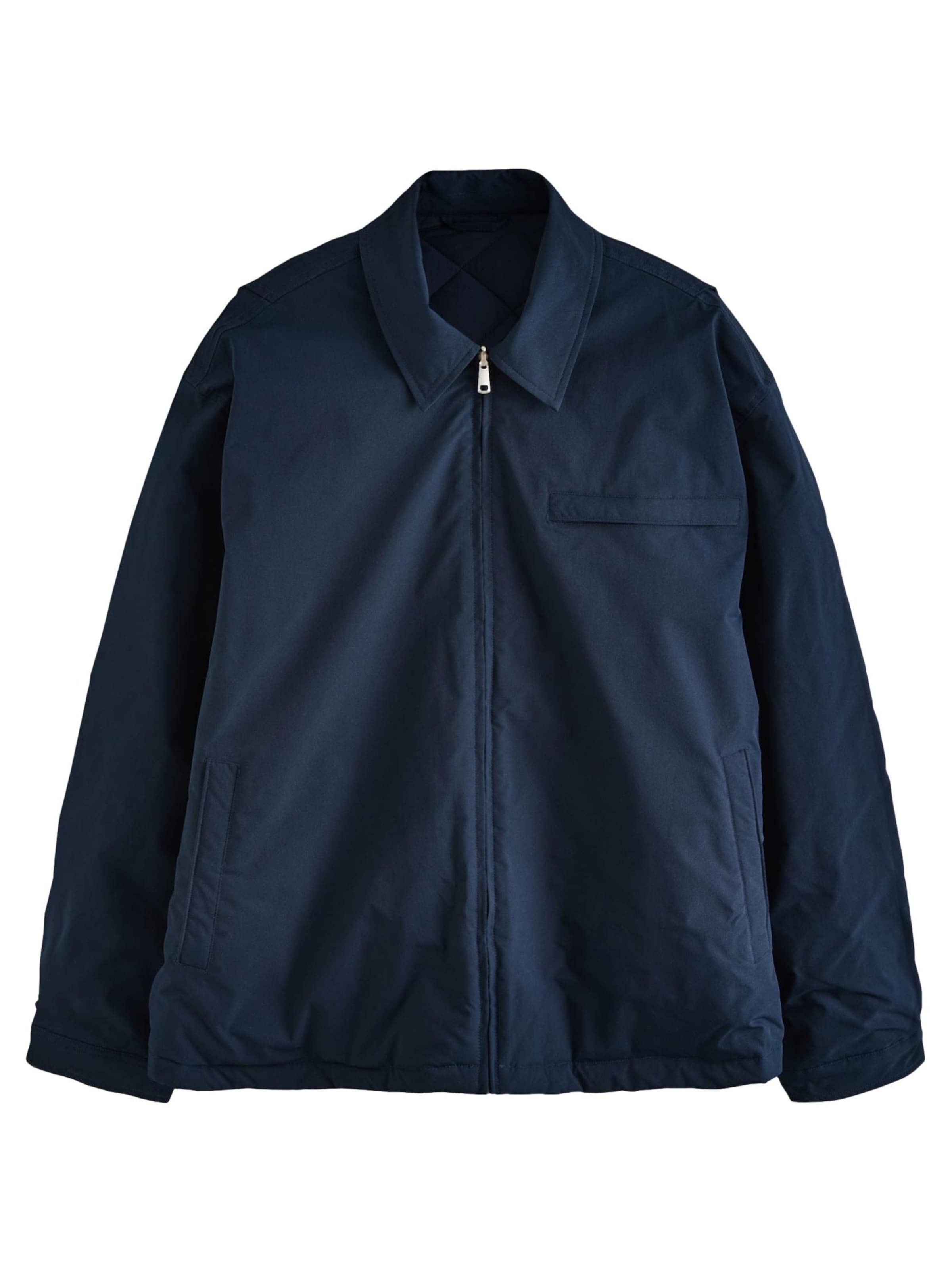 Next Jacke in Blau: Vorderseite