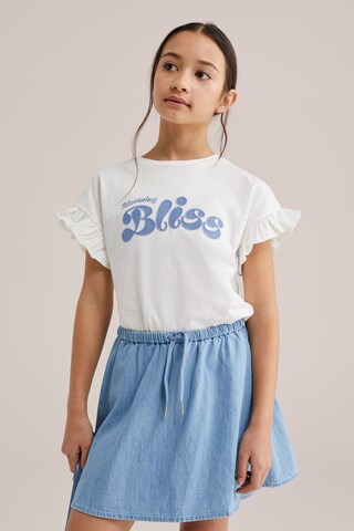 Tricou de la WE Fashion pe alb: față