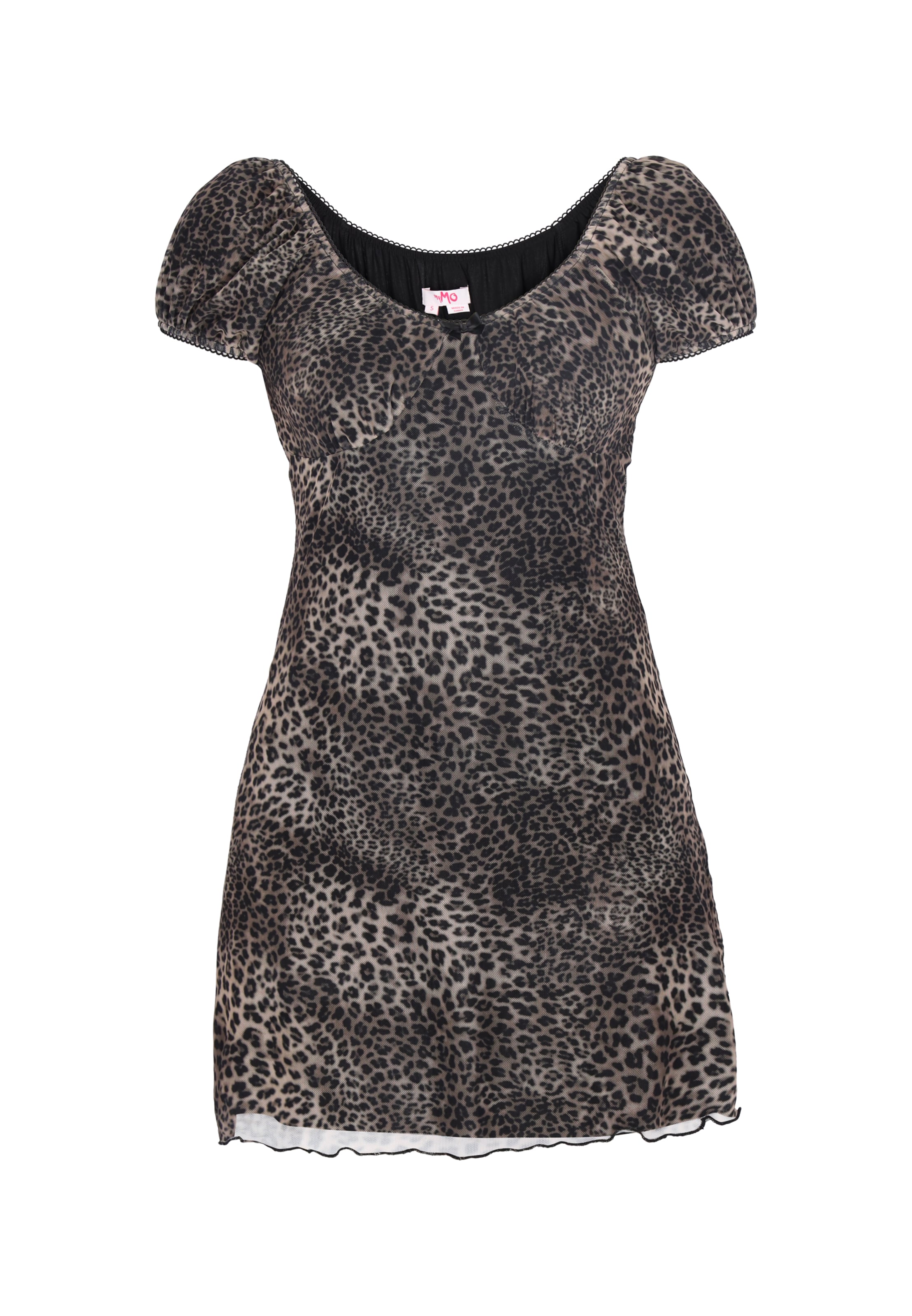 MYMO Jurk in Zwart: voorkant