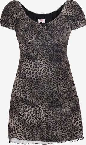 MYMO Jurk in Zwart: voorkant