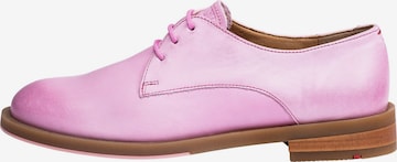 Chaussure à lacets LLOYD en rose : devant