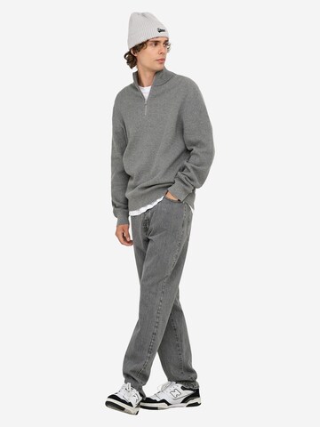 Only & Sons Sweatshirt 'Phil' in Grey