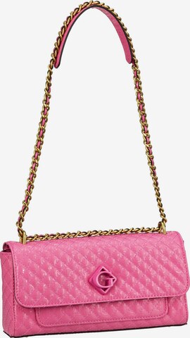 GUESS Shoulder Bag 'Nerina' in Pink: front