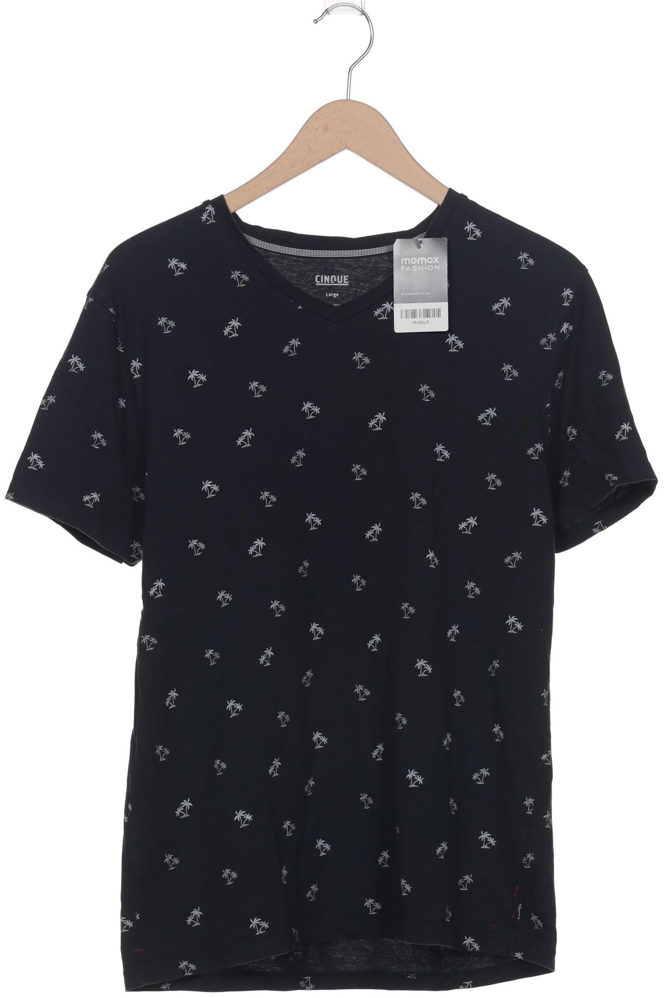 CINQUE T-Shirt L in Blau: Vorderseite