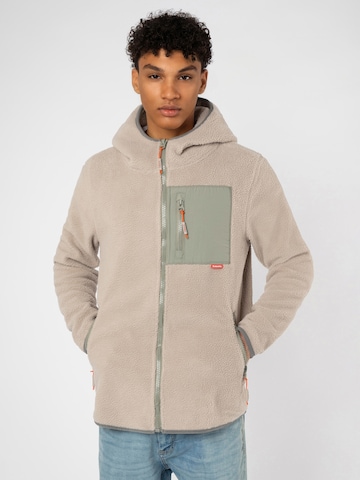 Sublevel Fleece jas in Beige: voorkant
