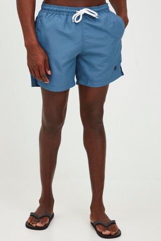 !Solid Board Shorts in Blue: front